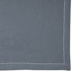 Toalha De Mesa Retangular 320Cm Algodão Azul