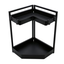 Organizador Em L 2 Níveis Ferro Preto