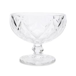 Taça De Sobremesa Vidro Incolor