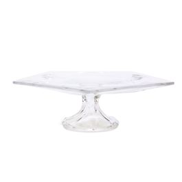 Prato Para Bolo Vidro Incolor