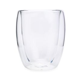 Copo Parede Dupla 350Ml Jogo C/ 2 Peças Borossilicato Incolor