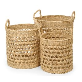 Cesta Fibra Natural Natural