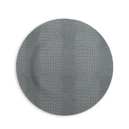 Sousplat Plástico Cinza