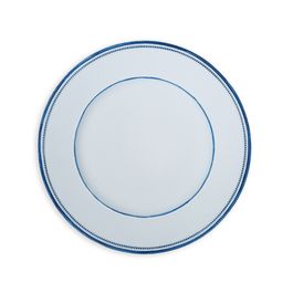 Sousplat Plástico Branco / Azul