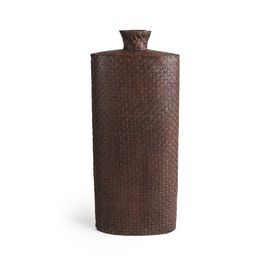 Vaso Resina Marrom