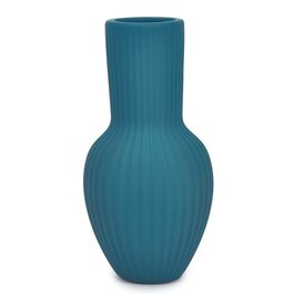 Vaso Cerâmica Azul Petróleo