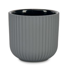 Cachepot Cerâmica Cinza