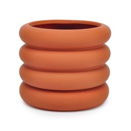 Cachepot Cerâmica Laranja