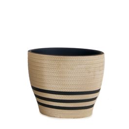 Cachepot Cerâmica Off White