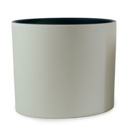 Cachepot Cerâmica Gelo / Preto