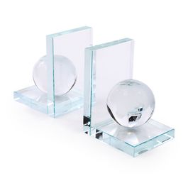 Porta Livro Globo Cristal Incolor