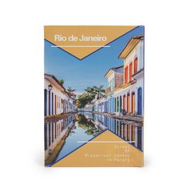Caixa Livro Rio De Janeiro Mdf Colorido