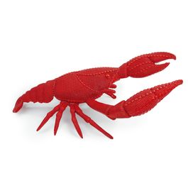 Decorativo Lagosta Resina Laranja