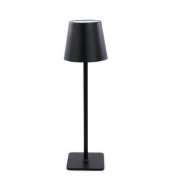 Luminária De Mesa Usb Metal Preto