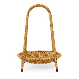 Fruteira Redonda 1 Nível Fibra Sintética Palha