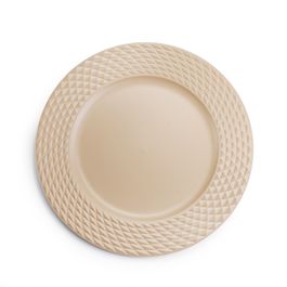 Sousplat Plástico Bege