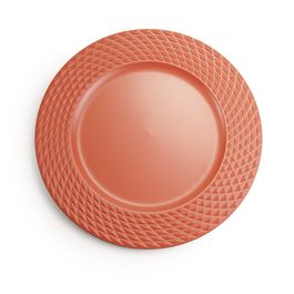 Sousplat Plástico Laranja