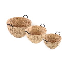 Cesta Fibra Natural Natural