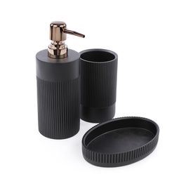 Kit Lavabo Poliresina Preto