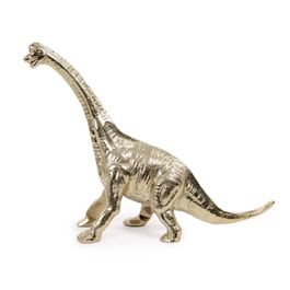 Decorativo Dinossauro Alumínio Dourado