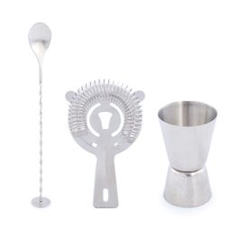 Kit Drink Aço Inox Prata