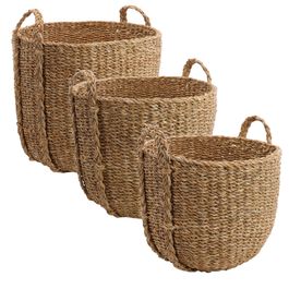 Cesta Fibra Natural Natural