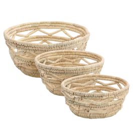 Cesta Fibra Natural Natural