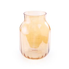 Vaso Vidro Ambar
