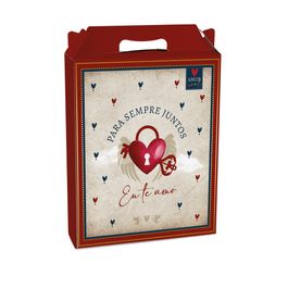 Caixa Maleta Retangular Vertical Amor Real