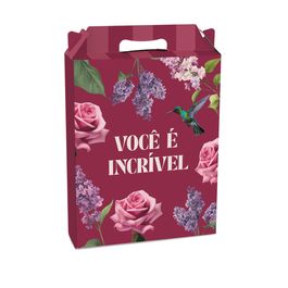 Caixa Maleta Retangular Vertical Brigitte
