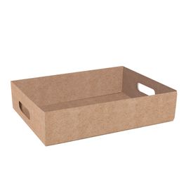 Cesta Bandeja Kraft Pardo