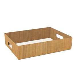 Cesta Bandeja Madeira  Natural