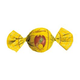 Folha para Trufa Abacaxi Amarelo