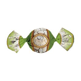 Folha para Trufa Nova Coco Verde / Branco
