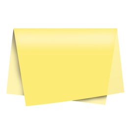 Papel Seda Liso Amarelo
