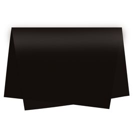 Papel Seda Liso Preto