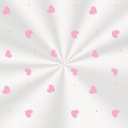 Saco Transparente Love Rosa