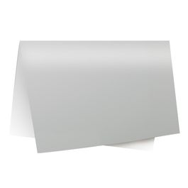 Cartolina Liso Prata