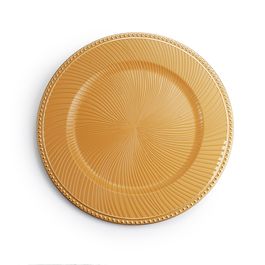 Sousplat Plástico Mostarda