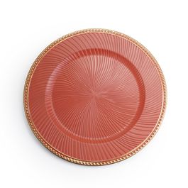Sousplat Plástico Laranja