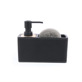 Dispenser Sabonete Poliresina Preto