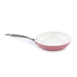 Frigideira Alumínio Rosa Branco
