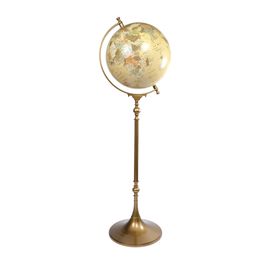 Decorativo Globo Alumínio Dourado
