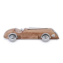 Decorativo Carro Madeira Natural