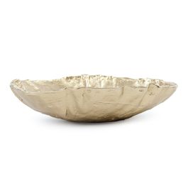 Decorativo Travessa Alumínio Dourado