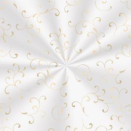 Saco para Cesta Arabesco Ouro