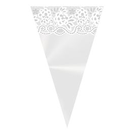 Cone Festa Chantilly Branco