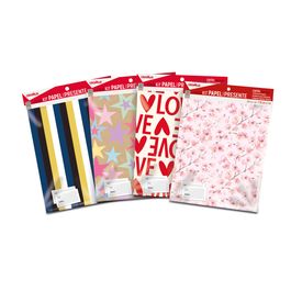 Kit Completo Papel De Presente Sortido Geral Colorido