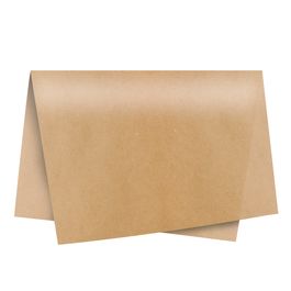 Papel Seda Liso Pardo