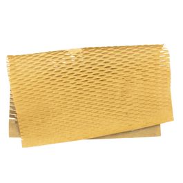 Papel Colmeia Liso Amarelo